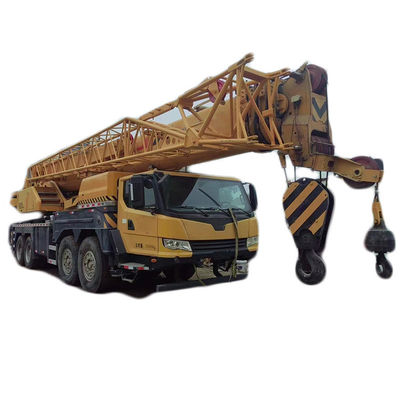qualidade  80t Telescopic Used Truck Cranes in Max. Lifting Height 42.3M Liftling Equipment fábrica