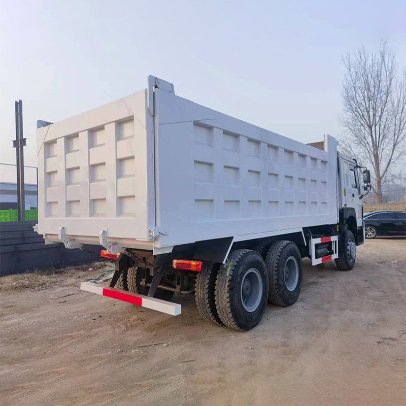 Usado Howo Euro 2 371HP 375hp 40 Ton Tipper Truck 10 Wheel 6x4 Usado Dump Truck