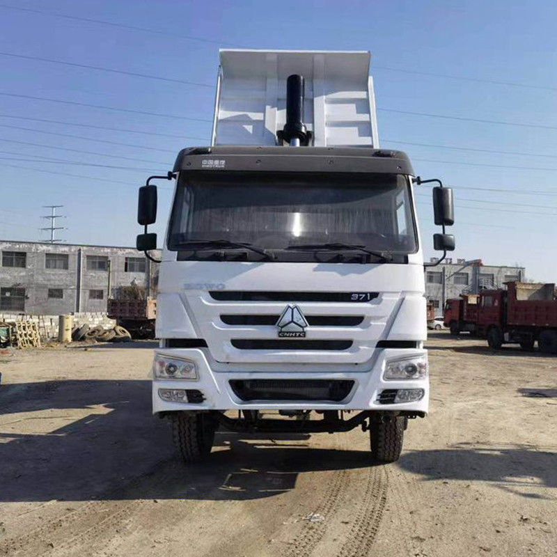 Usado Howo Euro 2 371HP 375hp 40 Ton Tipper Truck 10 Wheel 6x4 Usado Dump Truck