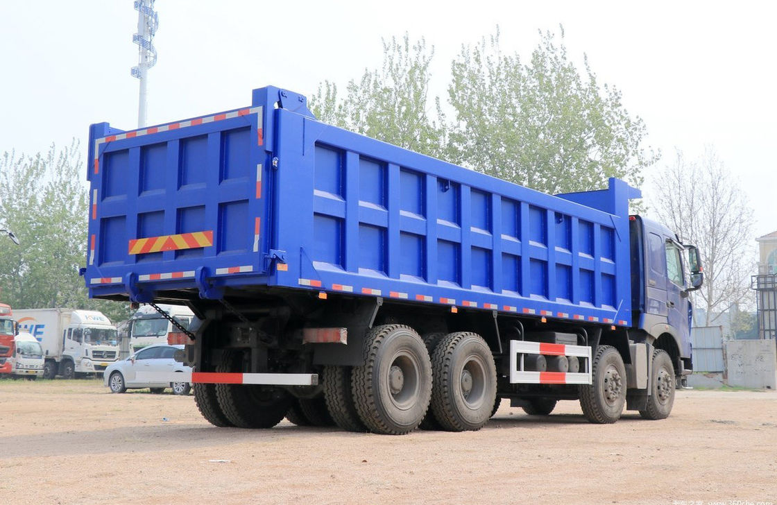 Camião de 30 toneladas 8x4 Camião de descarga usado SINOTRUCK Caixa de engrenagens Eficiência do combustível diesel