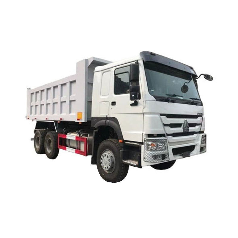 Tanque de carga Dimensão 6800*2350*1500 375 cv Howo 30 toneladas camião de descarga usado camião pesado camião de carregamento