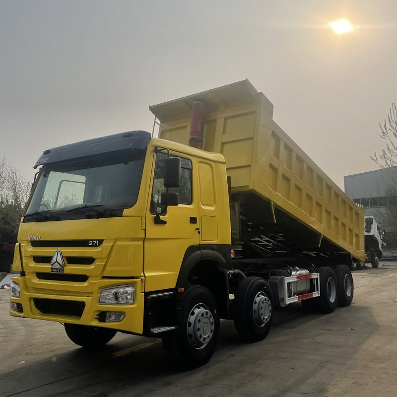 Caminhão Sino Howo 371HP Euro 2 Sinotruck usado para transporte de engenharia