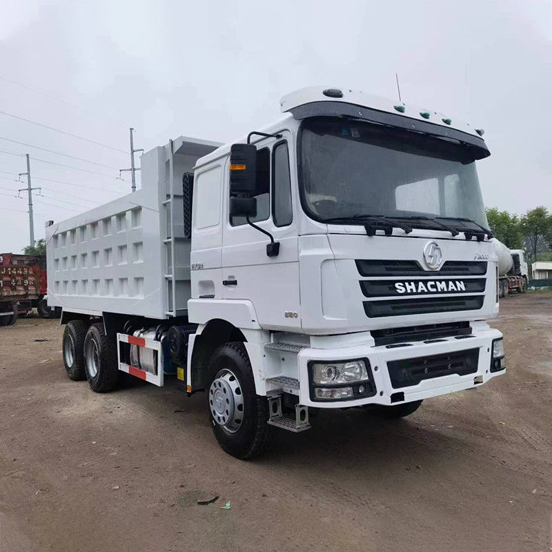WEICHAI Motor Shacman F3000 6X4 380HP 430 HP 10 Pneus 20 Cubic Usado camião de descarga para transporte de engenharia