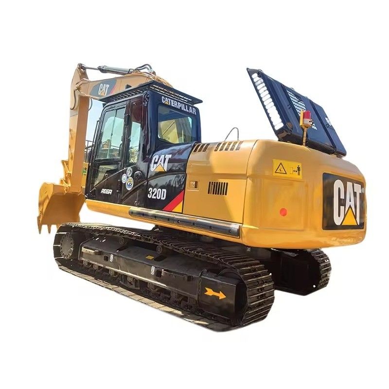 CAT320D2 Excavadora usada com capacidade de balde de 0,8 m3 e motor CAT C6.4ACERT original