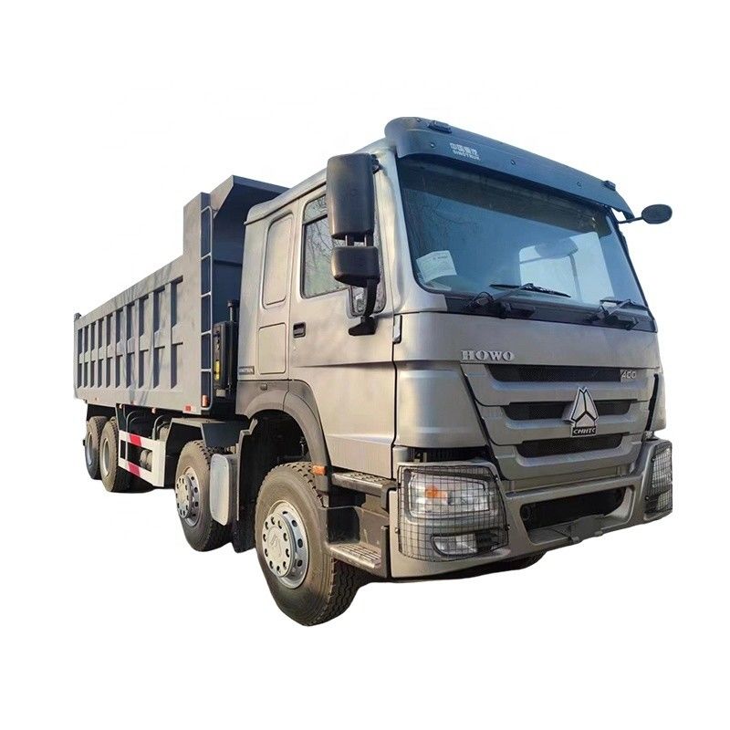 Nenhuma tela de toque 371hp ou 400hp Sinotruk Howo 8x4 caminhão de despejo caminhão de descarga para carga de 40 toneladas