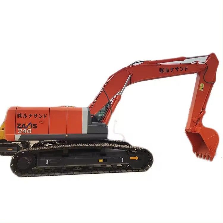 90% Usado ZX240 Hitachi Excavator com motor original e sistema hidráulico acessível