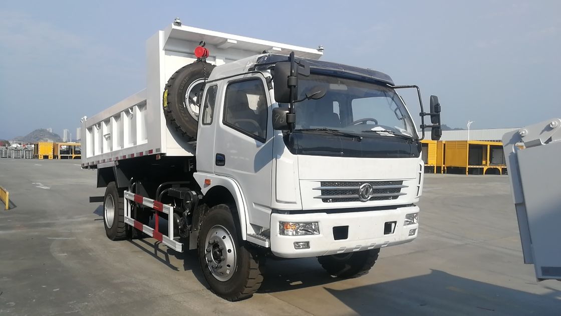 10 toneladas de tração integral 4 WD caminhão de desvio Dongfeng 8 Forward Shift Off-road Dump Truck