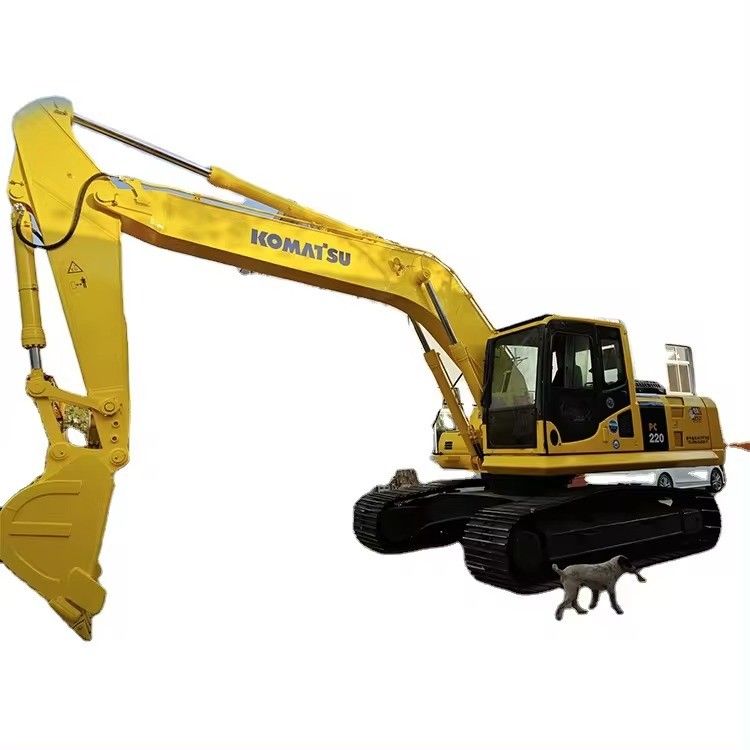 Excavadora Komatsu usada de 22 toneladas PC200-8 Excavadora de rastreamento de 30 toneladas CAT 320d para o mercado