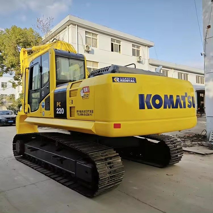 Excavadora Komatsu usada de 22 toneladas PC200-8 Excavadora de rastreamento de 30 toneladas CAT 320d para o mercado