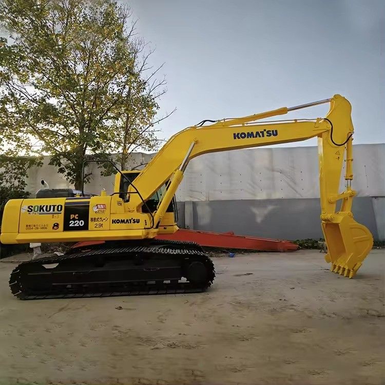 Excavadora Komatsu usada de 22 toneladas PC200-8 Excavadora de rastreamento de 30 toneladas CAT 320d para o mercado