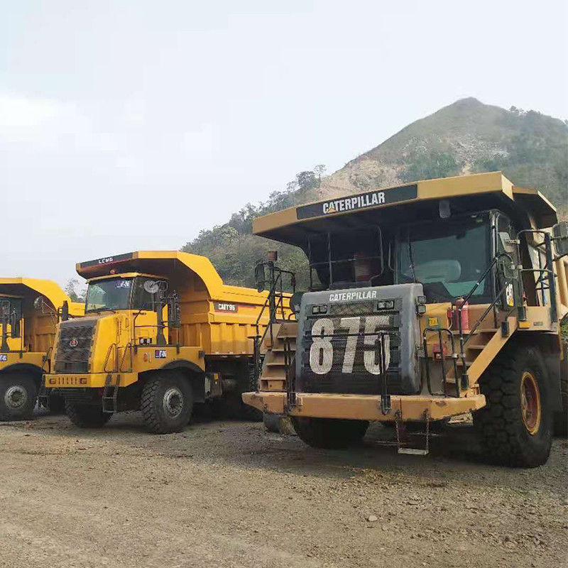 Caminhão de 70 toneladas de carga pesada com capacidade de tanque de combustível de 500-600L e caixa de engrenagens FAST