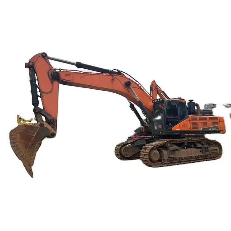 Excavadora do tipo Doosan DX500LC de 14 toneladas com outra bomba hidráulica e peso operacional de 50 toneladas