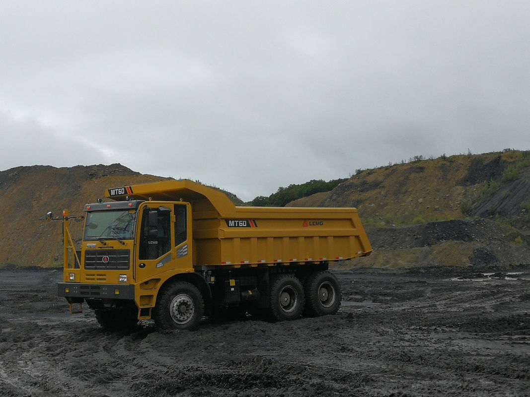 2 Reverso MT60 MT86 MT106 Caminhão de mineração 6X4 60-70 toneladas Carga útil fora da estrada Caminhão de desvio