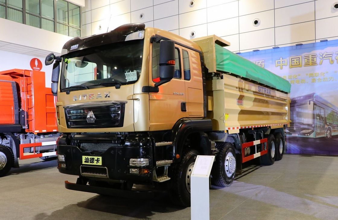 24 metros cúbicos camião de descarga para Sinotruck Howo 12 Wheeler Euro 5 Rhd 50tons 8x4