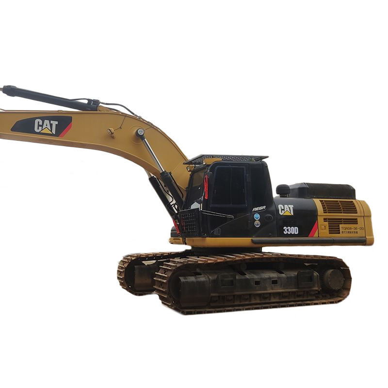 Excavadora CAT330D usada em Dubai com capacidade de balde de 1,8 m3 e peso da máquina de 33750 kg