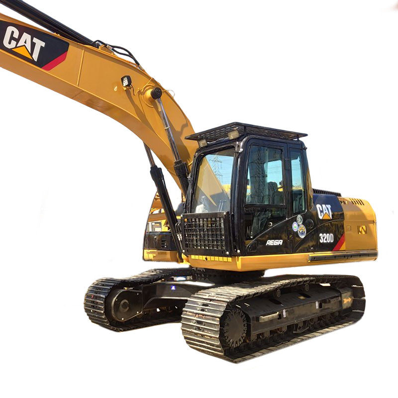 Excavadora de 20 toneladas CAT320 Excavadora de rastreador usada com balde de 1m3 e 103kw de potência
