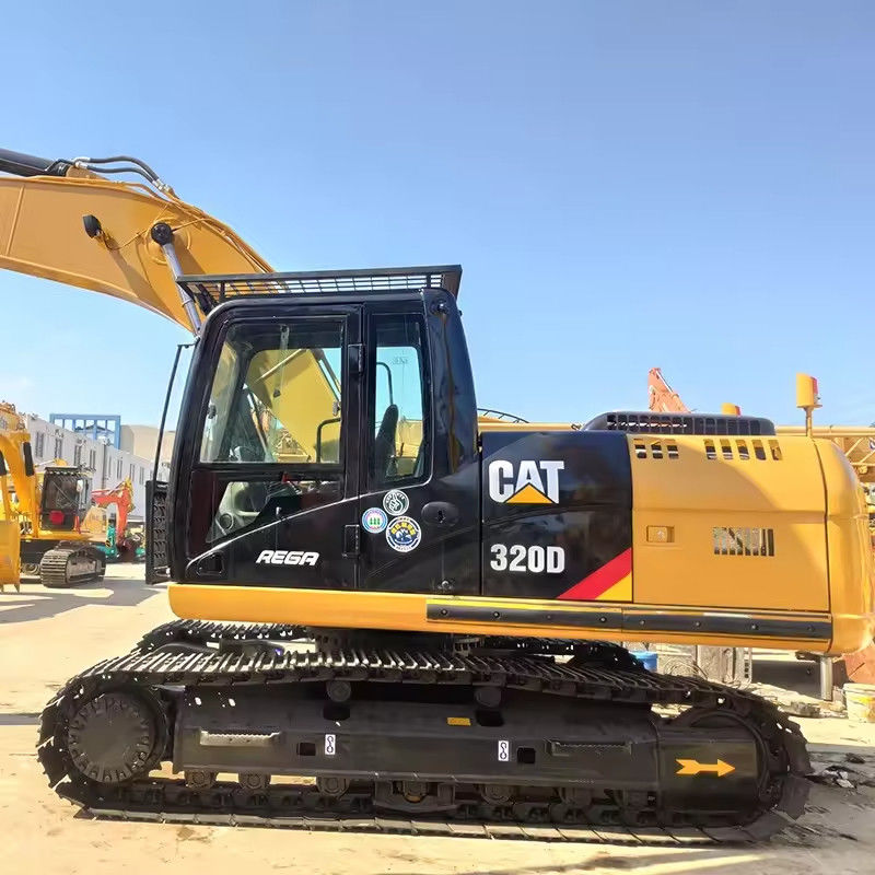 Bom desempenho Cat 320d Excavator original usado Komatsu com 5 toneladas de peso operacional