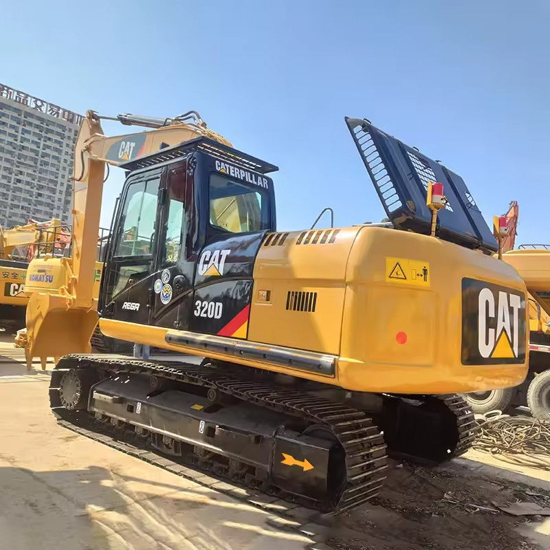 Bom desempenho Cat 320d Excavator original usado Komatsu com 5 toneladas de peso operacional