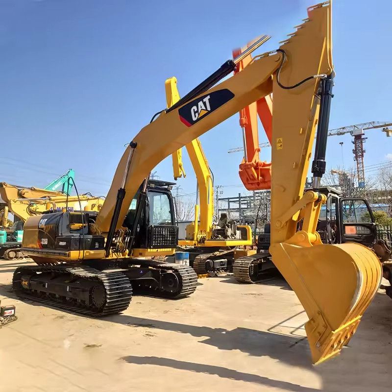 Bom desempenho Cat 320d Excavator original usado Komatsu com 5 toneladas de peso operacional