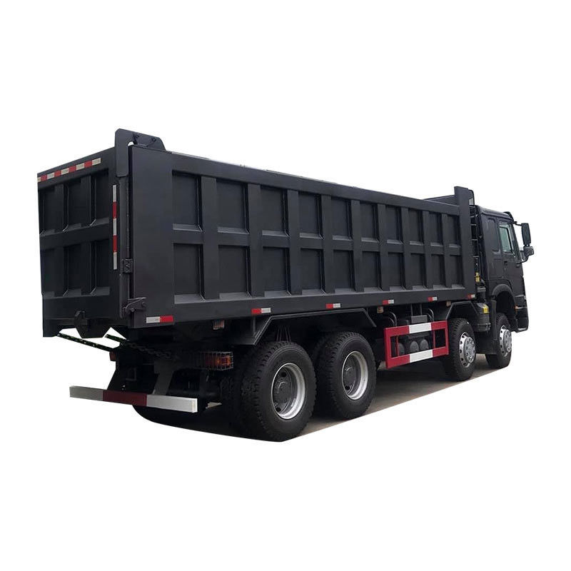 Sinotruck 8*4 371hp Caminhão de descarga Tanque de carga comprimento 5.3-6.2M Sistema multimídia incluído