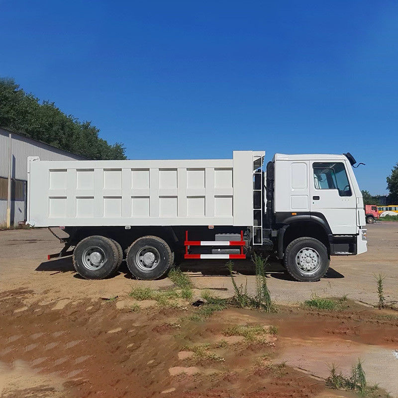 Mudança para trás Número 2 caminhão Sino Howo 6x4 Weichai 400Hp 430Hp Euro2 Motor Dump Truck
