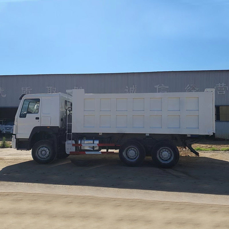 Mudança para trás Número 2 caminhão Sino Howo 6x4 Weichai 400Hp 430Hp Euro2 Motor Dump Truck