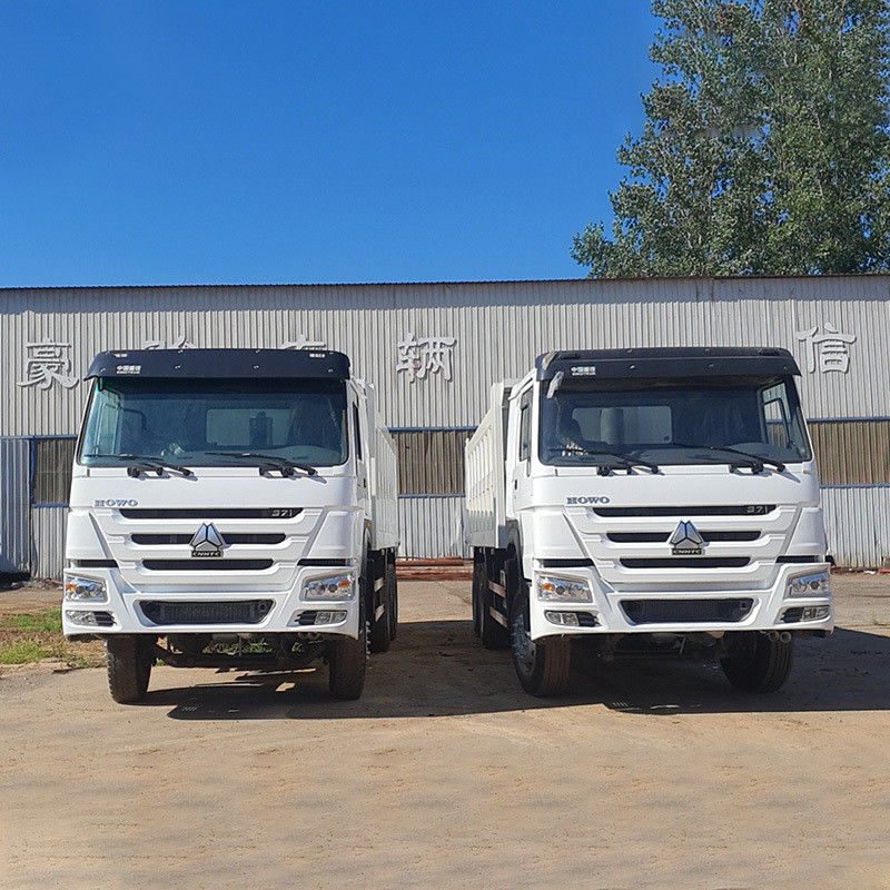 Mudança para trás Número 2 caminhão Sino Howo 6x4 Weichai 400Hp 430Hp Euro2 Motor Dump Truck