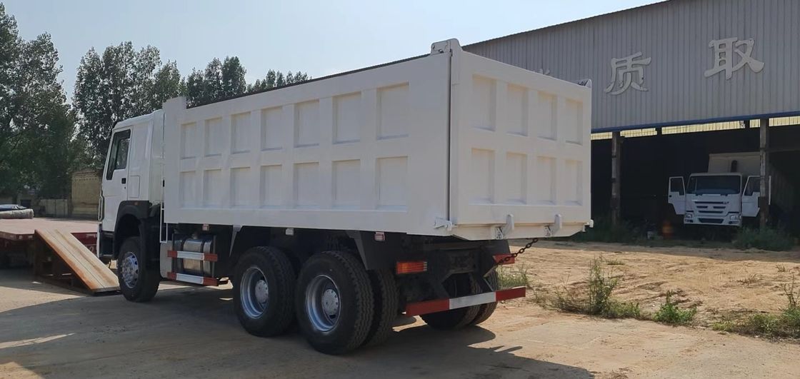 Sinotruk Howo Usado camião de descarga 6x4 20 metros cúbicos 371hp camião de descarga para desempenho