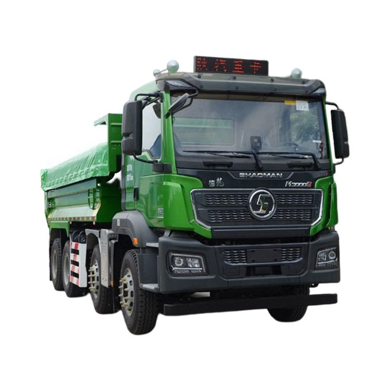 Assento do motorista normal Shacman 8x4 371 375 380 420 hp 12 Wheeler 40ton Tipper Dumper Trucks