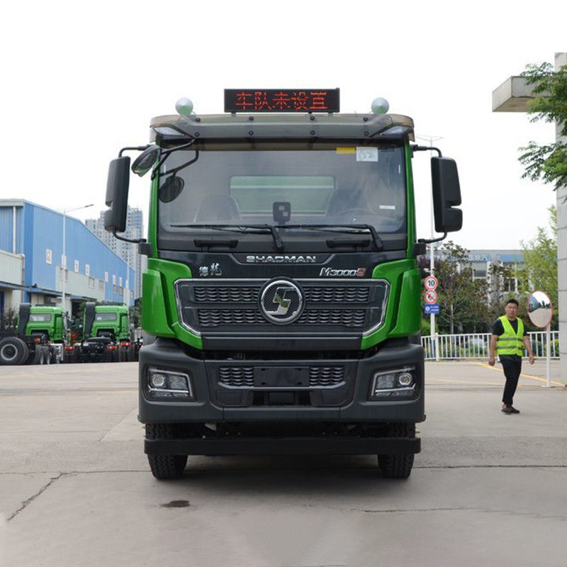 Homem 16 X2 eixo traseiro 8x4 caminhão para transporte de engenharia auto descarregamento