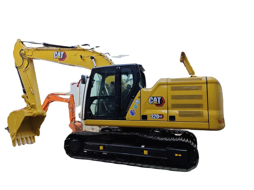 Eficiência de funcionamento elevada Excavadora de rastreamento CAT 320d de motor original em bom estado