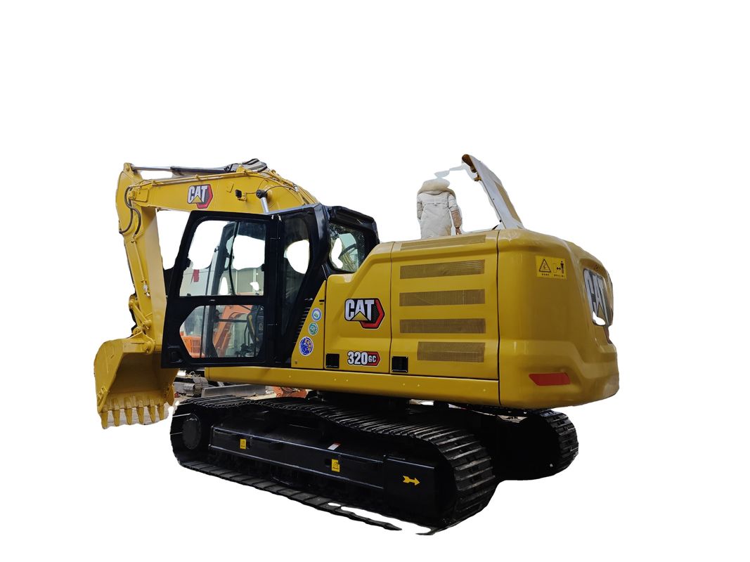Eficiência de funcionamento elevada Excavadora de rastreamento CAT 320d de motor original em bom estado