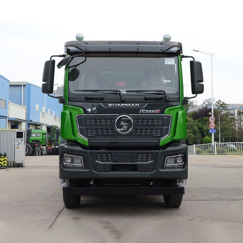 8x4 12 Wheel Shacman Dump Trucks Desempenho pesado para sua construção rodoviária