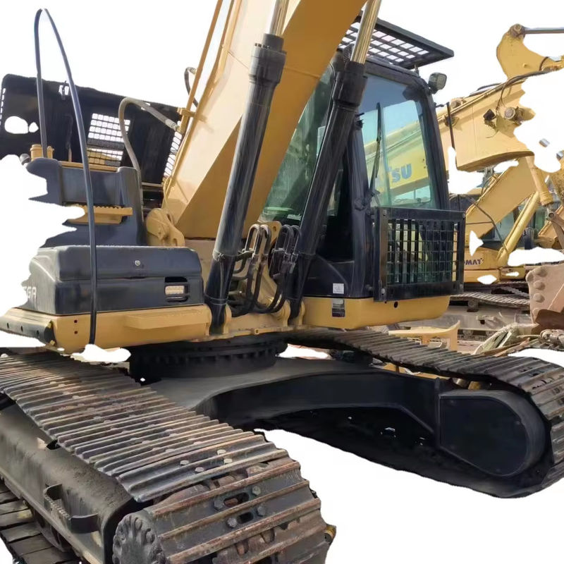 Excavadora CAT 325B original em bom estado com motor de 40,5 kW e fácil manutenção