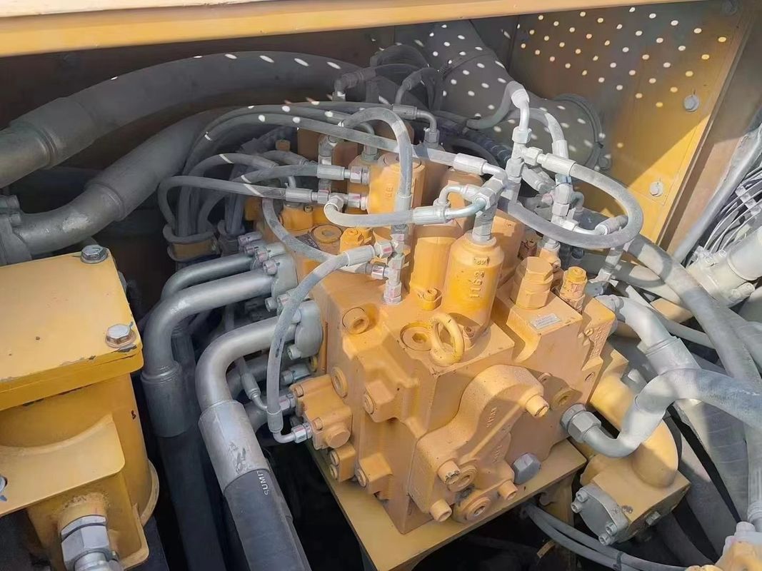 Excavadora Sany de 50 toneladas SY485 usada com capacidade de balde de 2,2-3,1 m3 e desempenho