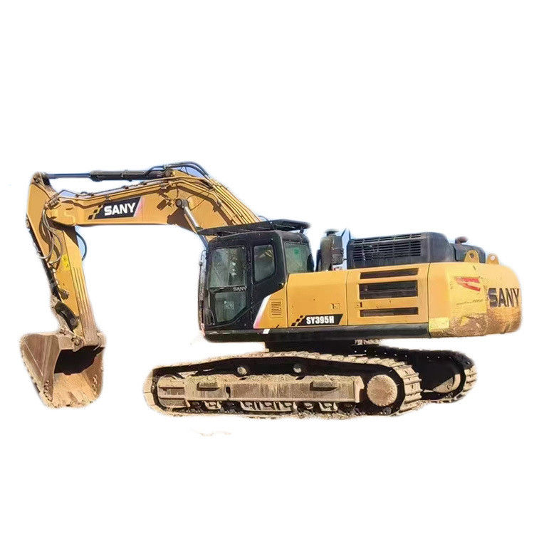 SANY 395h Excavadora 40 toneladas Excavadora de rastreamento com força de escavação de balde 245kN