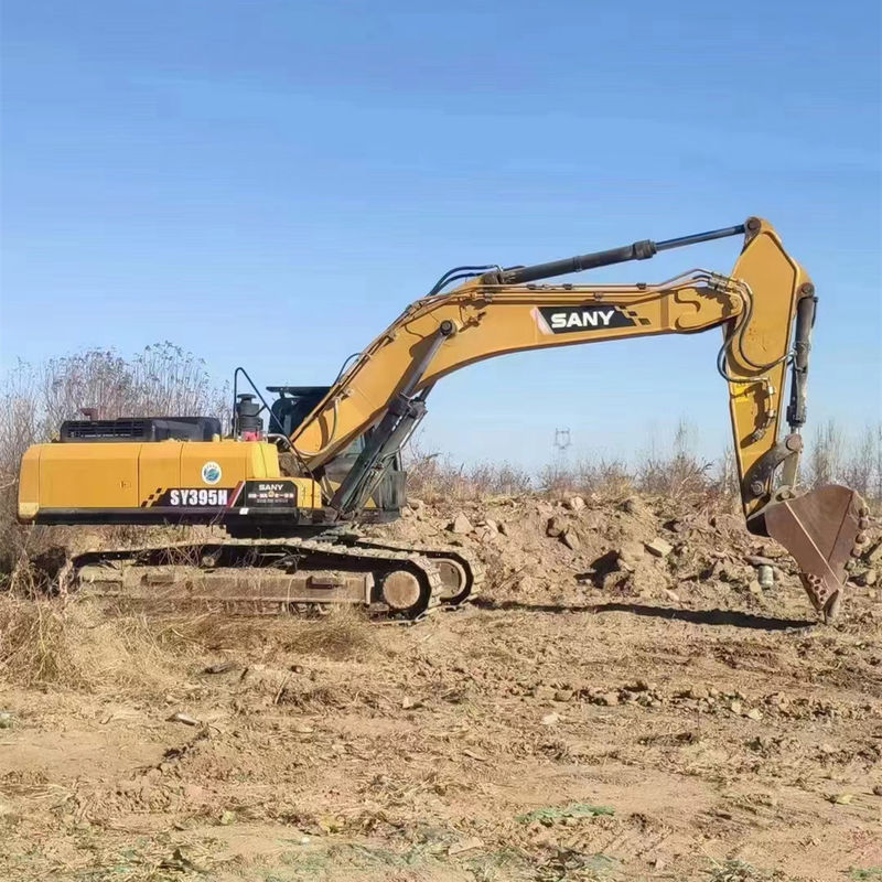 40 toneladas Sany SY395H Excavadora de rolagem usada para construção versátil e flexível