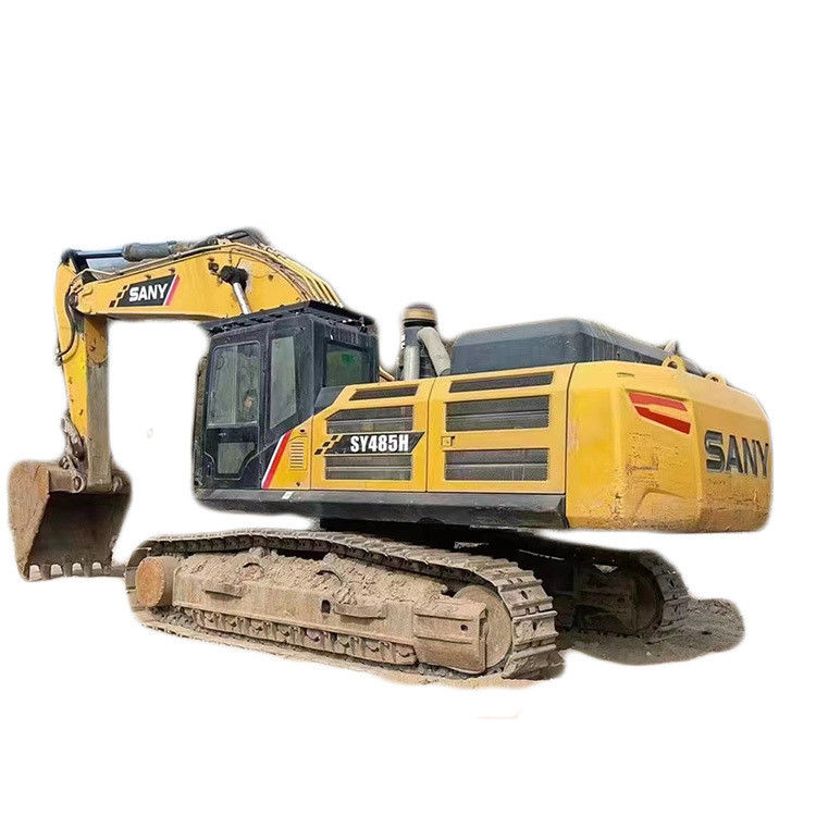 Excavadora SY485H robusta de longo alcance de 50 toneladas Excavadora de rastreador usada para força de escavação de balde 287kN