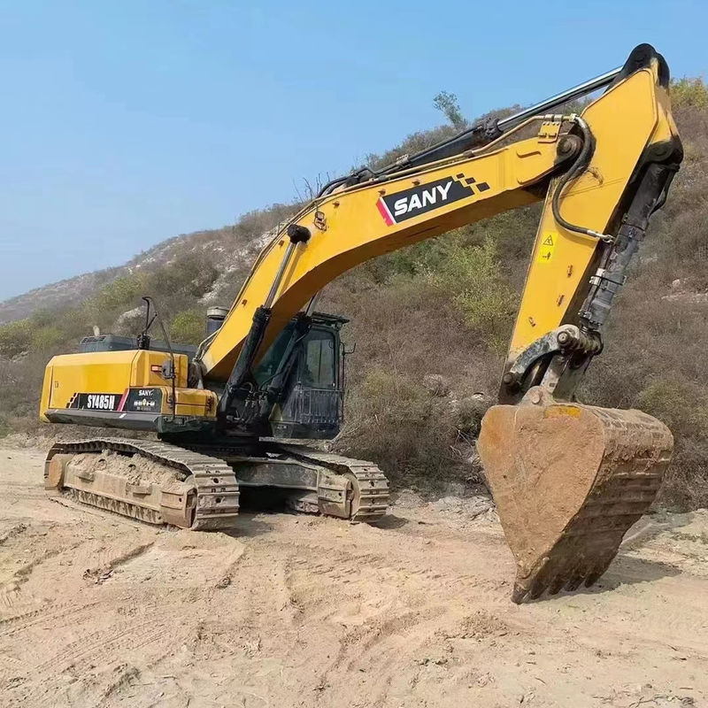 Sany 485 Excavadora Usada 50 toneladas YANMAR Motor Excavadora Crawler para dentro do seu orçamento