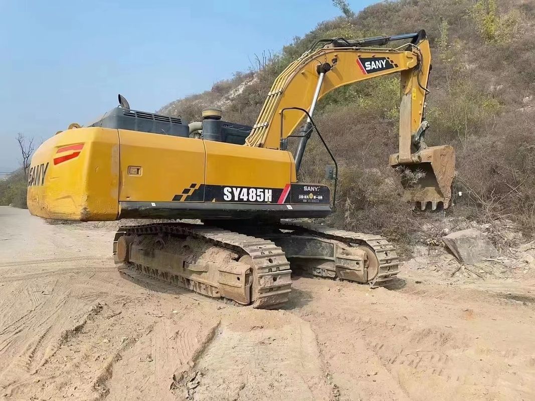 Sany 485 Excavadora Usada 50 toneladas YANMAR Motor Excavadora Crawler para dentro do seu orçamento