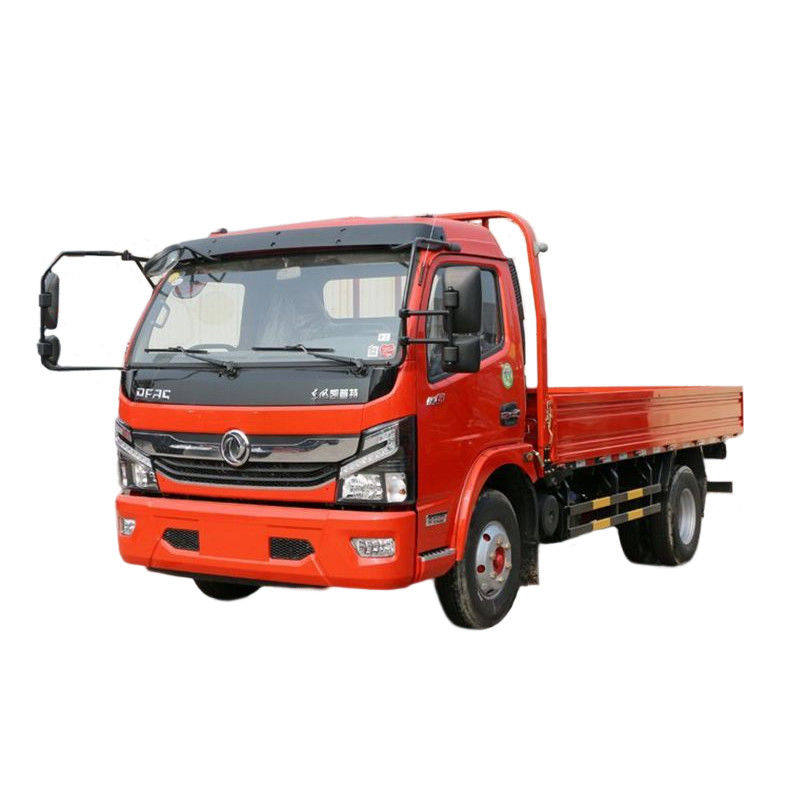 Dupla fileira Dongfeng Capitão K6 camião de cabeçalho 130hp 6 rodas diesel 4 * 2 capacidade do motor 4L