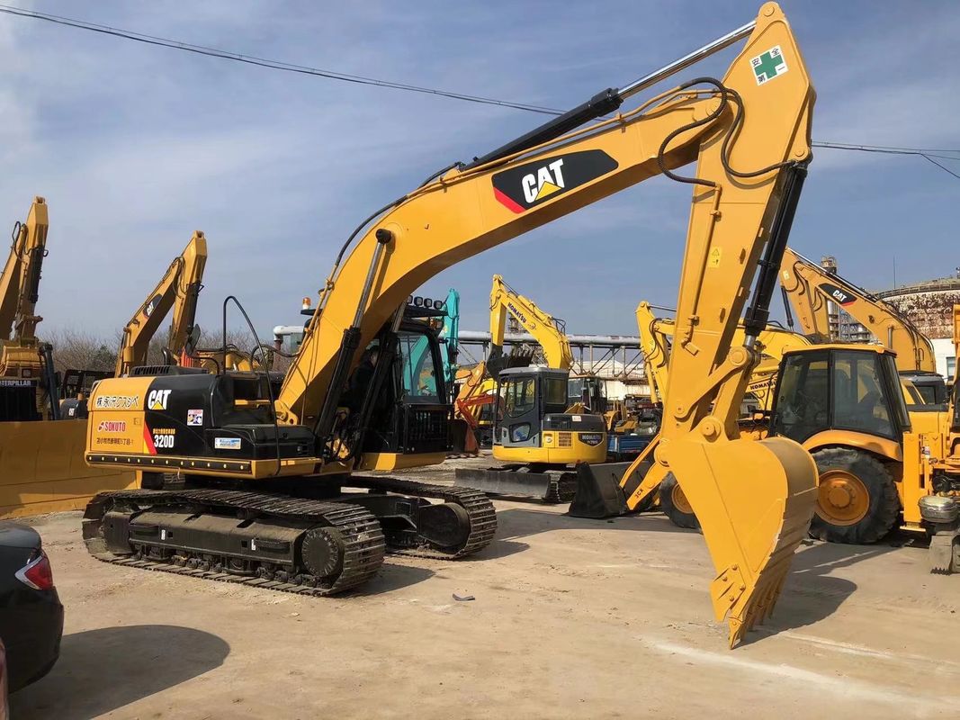 Válvula hidráulica Kawasaki Usada 15 toneladas 20 toneladas Cat 320d Excavadora Crawler para Construção