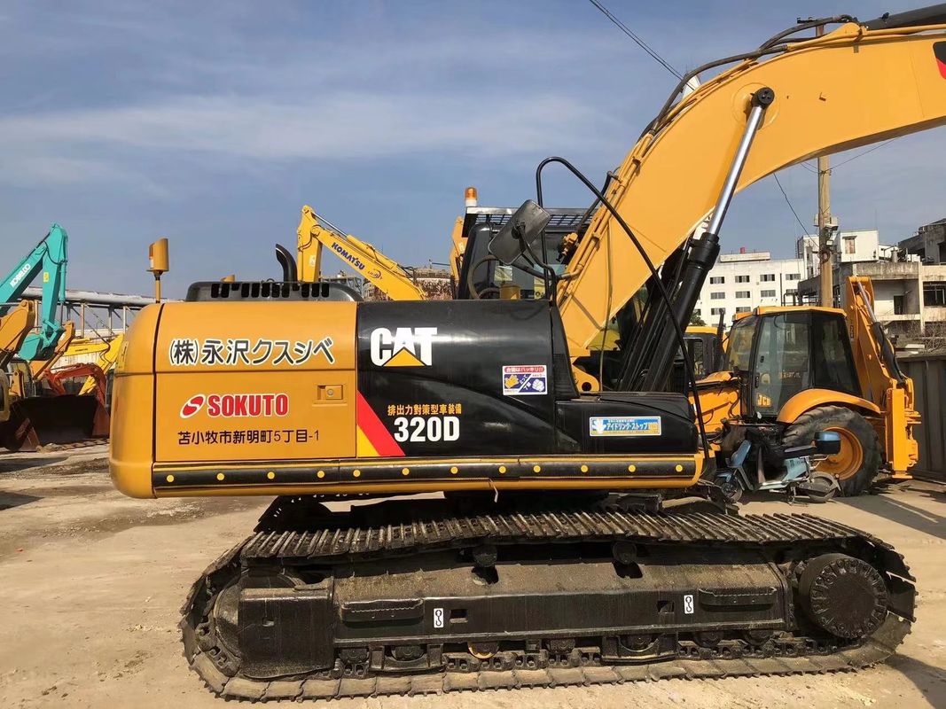 Válvula hidráulica Kawasaki Usada 15 toneladas 20 toneladas Cat 320d Excavadora Crawler para Construção