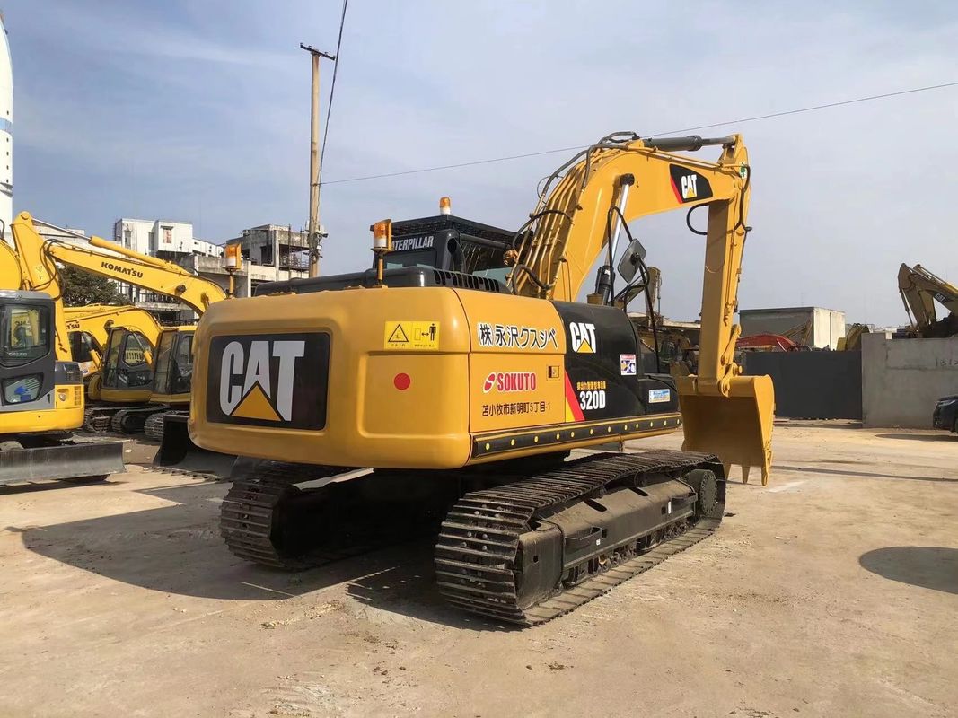Válvula hidráulica Kawasaki Usada 15 toneladas 20 toneladas Cat 320d Excavadora Crawler para Construção