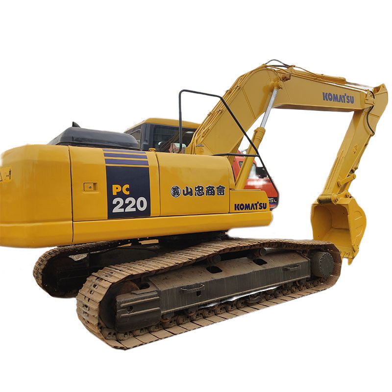 Excavadora de segunda mão de 20 toneladas Komatsu PC200 com 2000 horas de trabalho e 0.9CBM Bucket