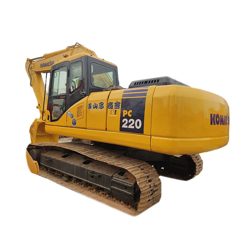 Excavadora de segunda mão de 20 toneladas Komatsu PC200 com 2000 horas de trabalho e 0.9CBM Bucket