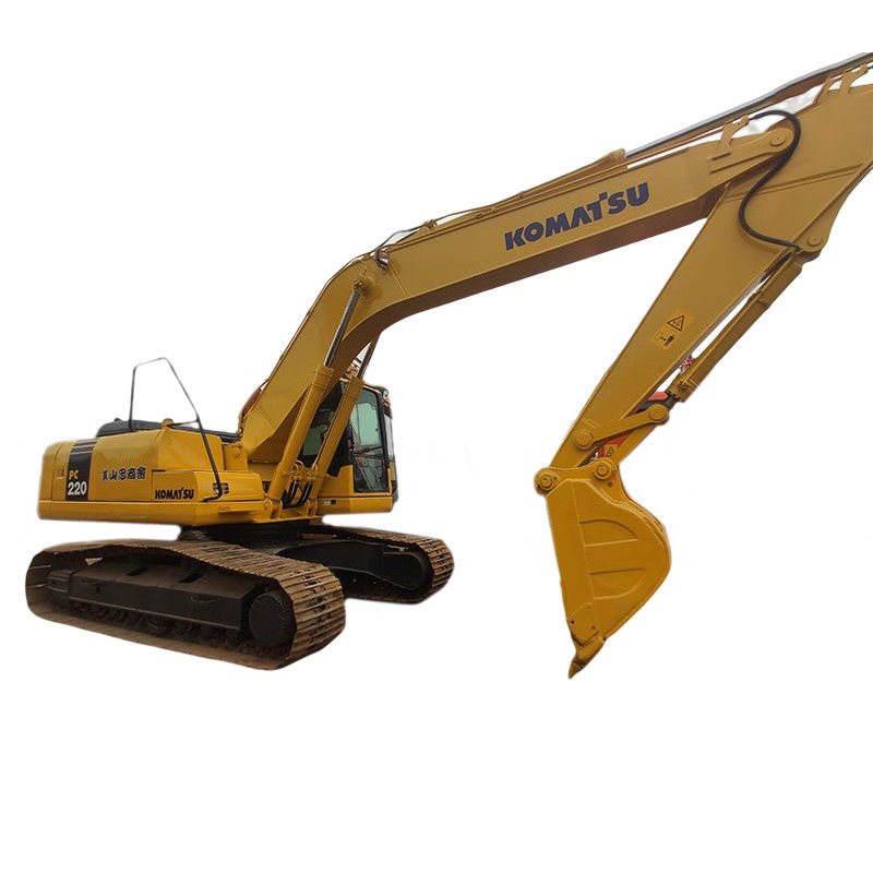Excavadora de segunda mão de 20 toneladas Komatsu PC200 com 2000 horas de trabalho e 0.9CBM Bucket
