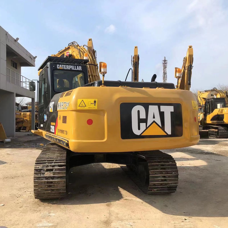 2001-4000 Horas de trabalho CAT 320D 20 toneladas Excavadora de rolagem hidráulica Em bom estado