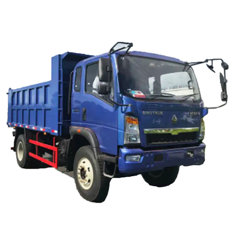 2 Passageiros Yunnei Motor Sinotruk HOMAN 4*2 Mini Tipper Dump Truck 8-12 Ton Light Truck