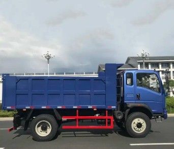 2 Passageiros Yunnei Motor Sinotruk HOMAN 4*2 Mini Tipper Dump Truck 8-12 Ton Light Truck
